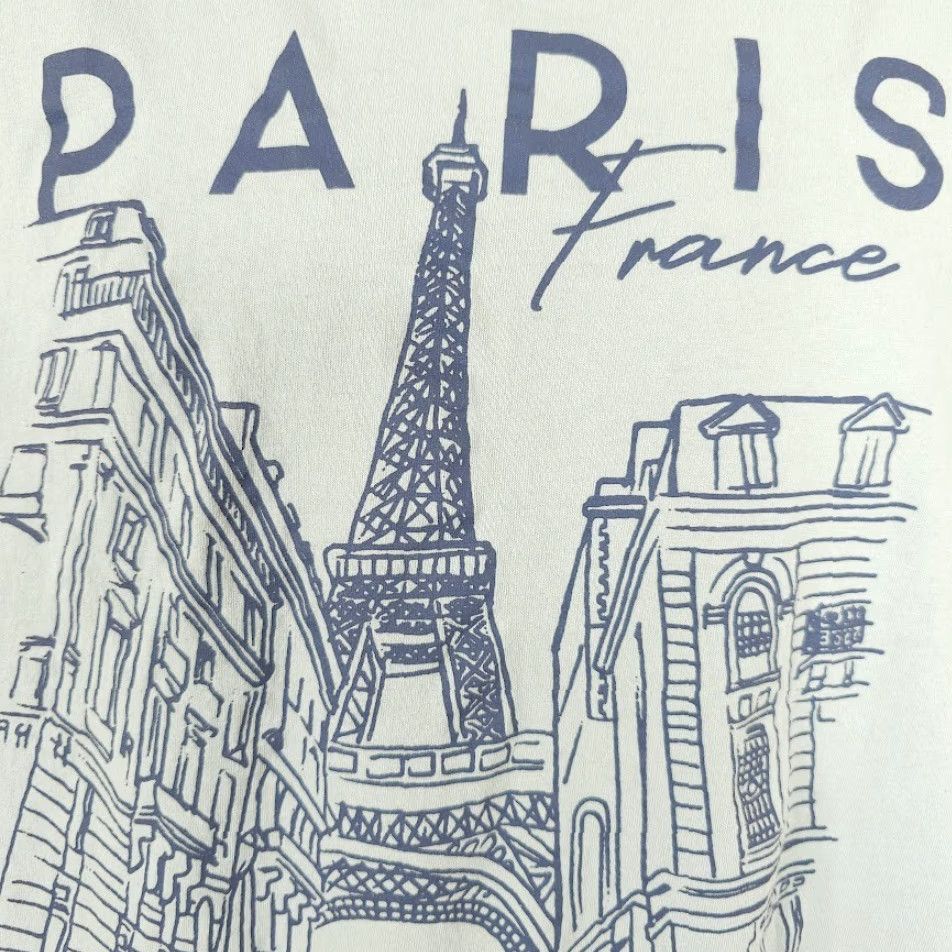 Vintage VINTAGE Paris France T Shirt Mens Size Small Green OVERSIZED Destination Travel Tee Size US S / EU 44-46 / 1 - 3 Thumbnail