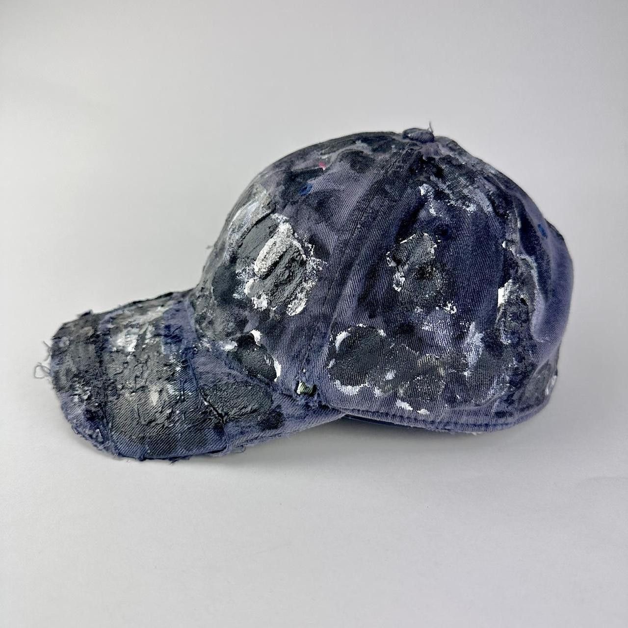 Other ASTROBOI* 'Property Of' Navy Painted Fitted Cap Size ONE SIZE - 3 Thumbnail