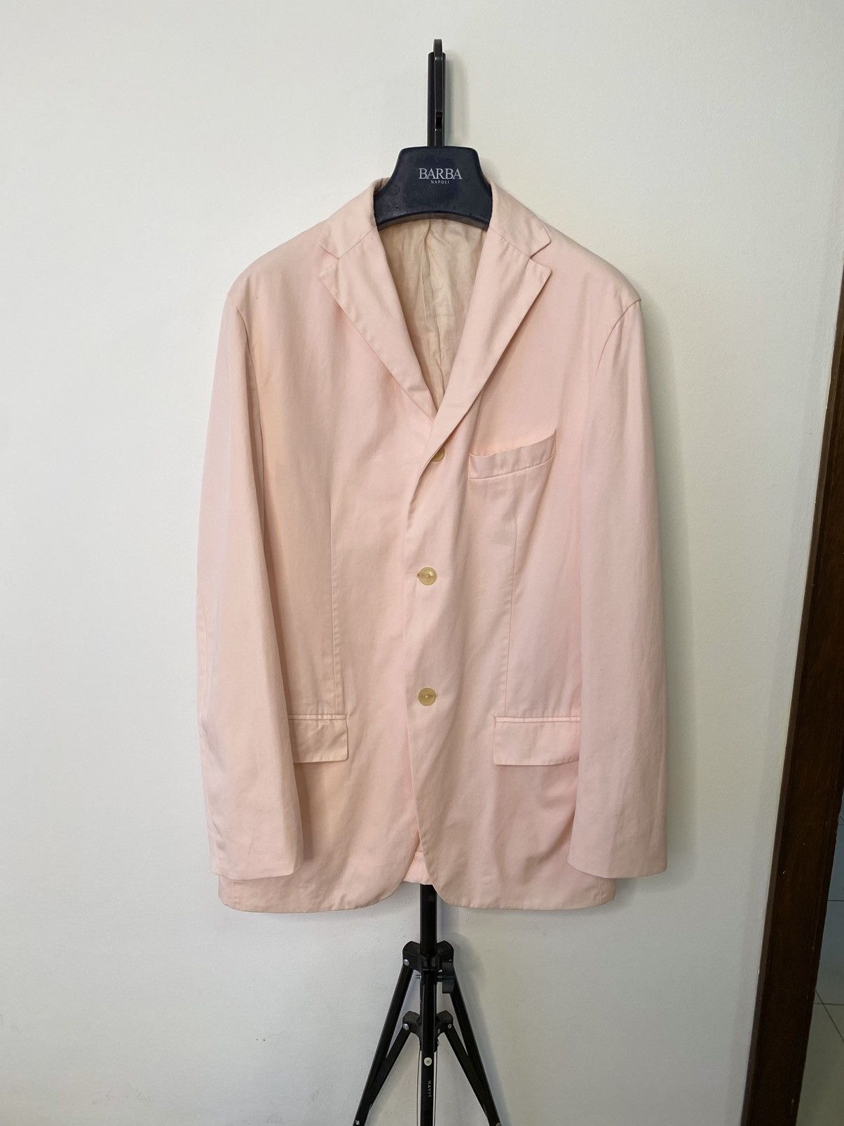 Jil Sander Jil Sander Tailor Made Blazer Pink — Size 48 Size 48R - 1 Thumbnail