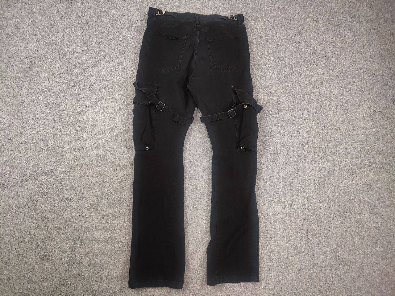 Vuja De Vuja De Japan Studio bondage flared Cargo Pants Authentic Size US 32 / EU 48 - 9 Thumbnail