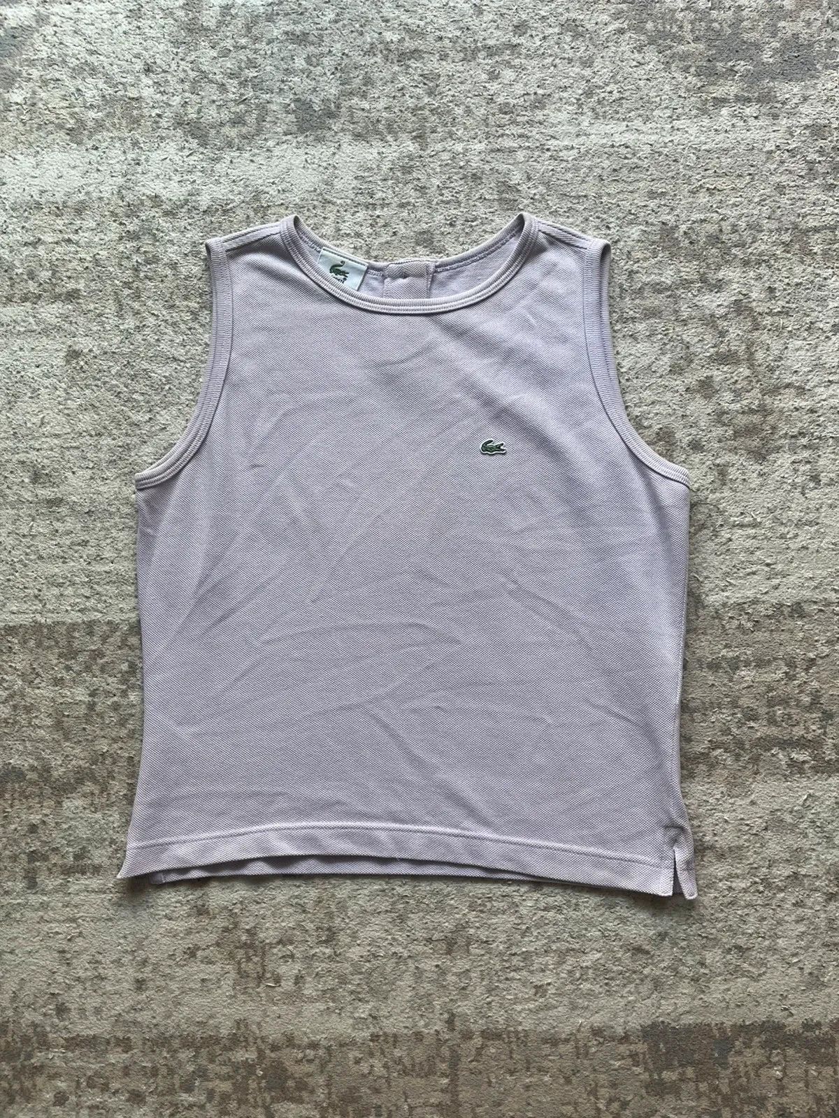 Lacoste Lacoste Women's Sz 40 / L Top Tank Lilac Rare Size L / US 10 / IT 46 - 1 Thumbnail