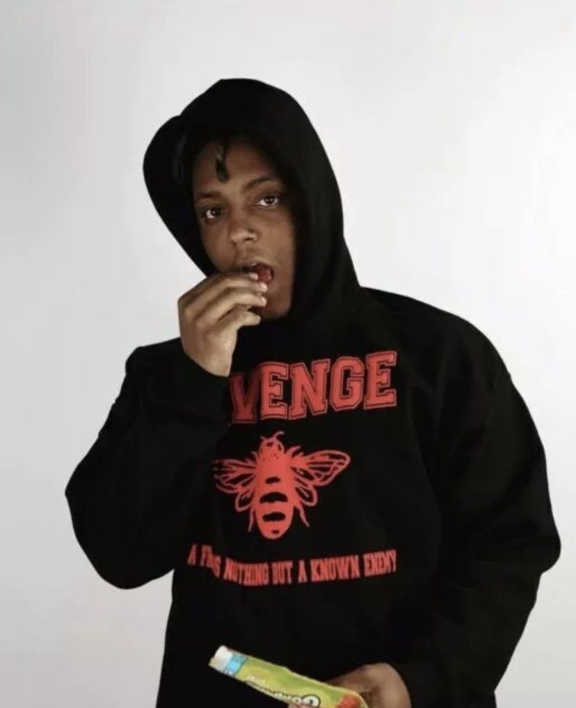Revenge JUICE WRLD 999 x Revenge Bee 'Friend' Hoodie Black Size US L / EU 52-54 / 3 - 7 Thumbnail