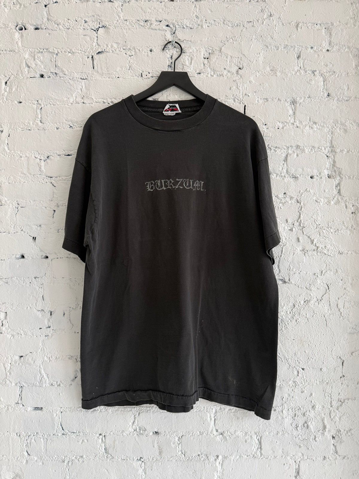 Vintage 1990s BURZUM LOGO TEE Size US XXL / EU 58 / 5 - 1 Thumbnail