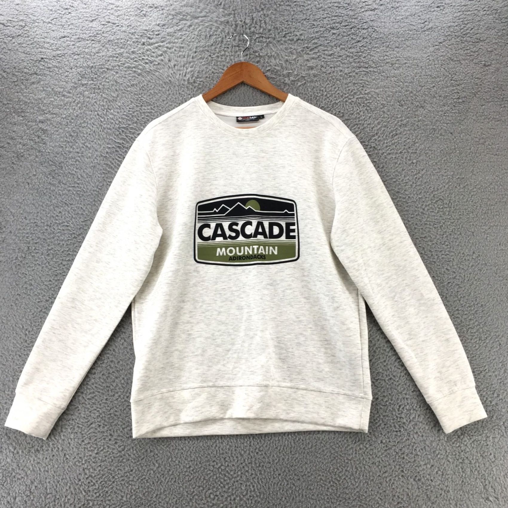 Vintage Cascade Mountain HeatLast Sweater Mens L White Long Sleeve Pullover Casual Size US L / EU 52-54 / 3 - 2 Thumbnail