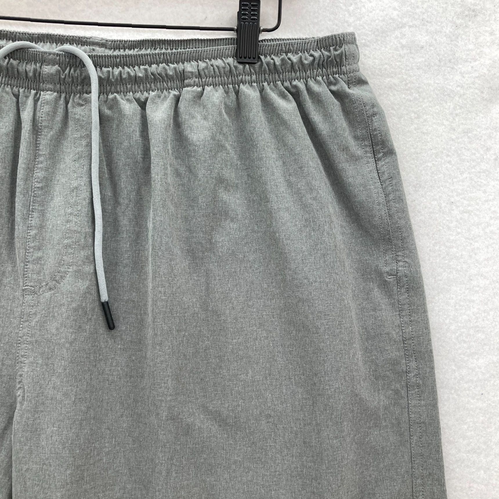 Chubbies Chubbies Shorts Mens 2XL Gray Chino Commission Athleisure Performance Drawstring Shorts Size US 39 - 2 Thumbnail