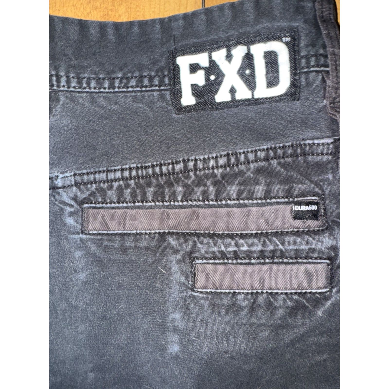 Vintage FXD Cargo Pants Men’s 34x32 Black Workwear Utility Tactical Pants Size US 36 / EU 52 - 5 Thumbnail