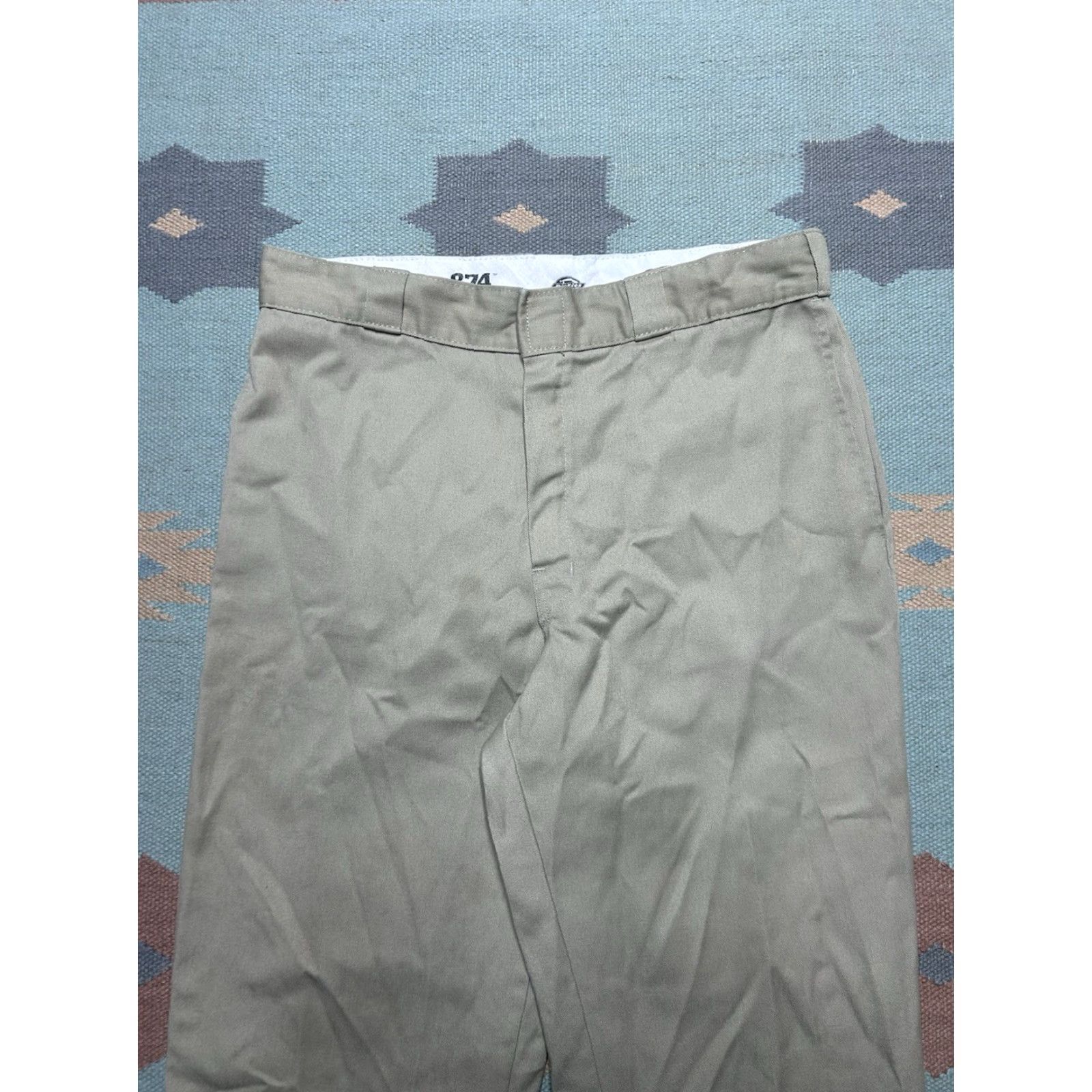 Dickies Dickies 874 Chino Pants Straight Leg Relaxed Beige Mens 34x31 Size US 34 / EU 50 - 4 Thumbnail