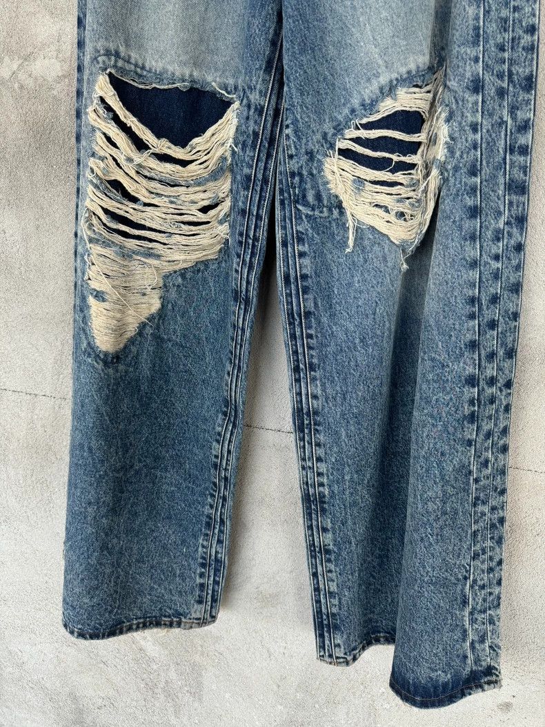 Vetements vetements 23SS Show Surface Destruction Profile Jeans 2502- Size US 33 - 3 Thumbnail