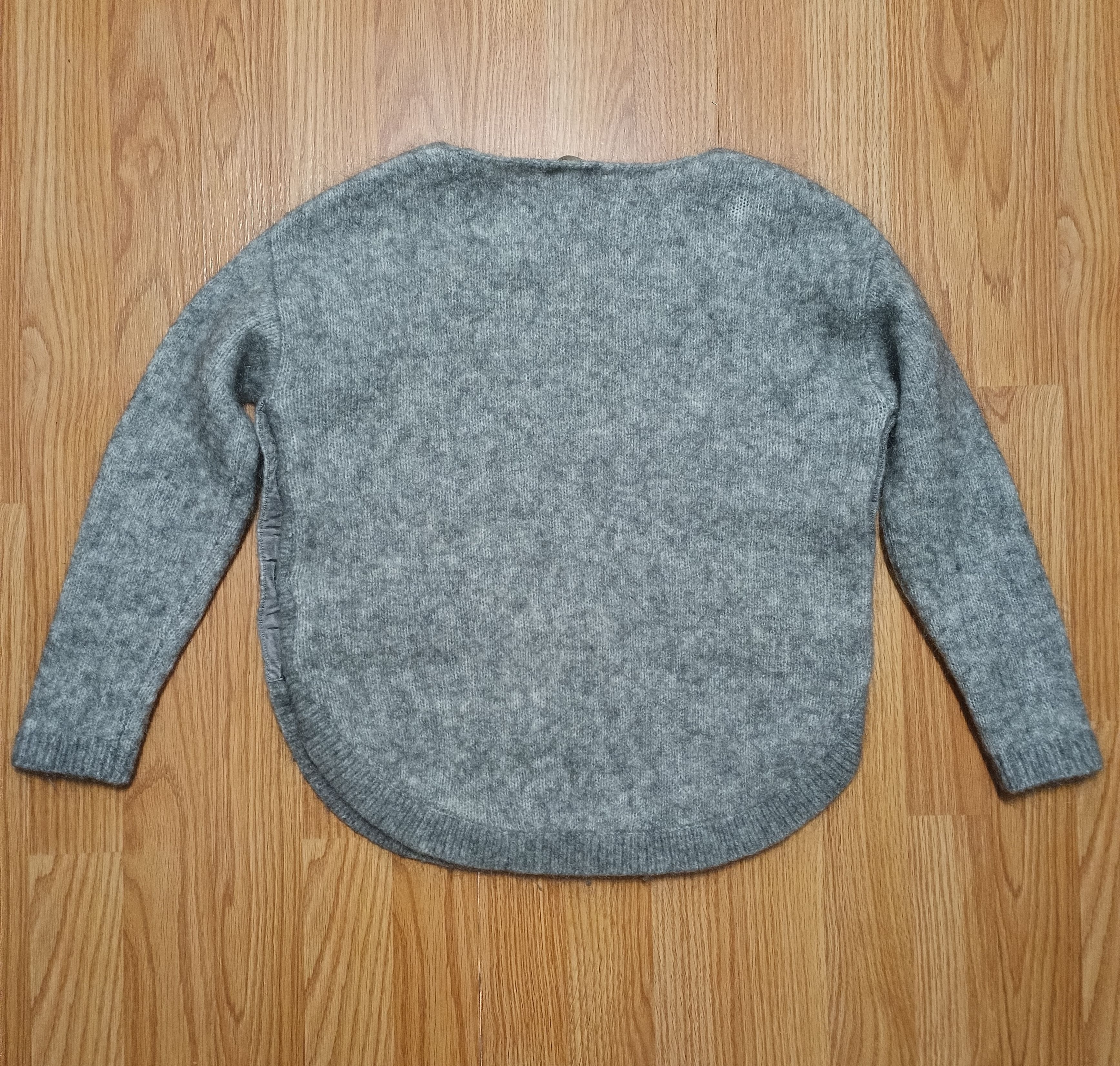 Sezane SEZANE Paul Jumper Grey Wool Mohair Sweater Size S Size S / US 4 / IT 40 - 5 Thumbnail