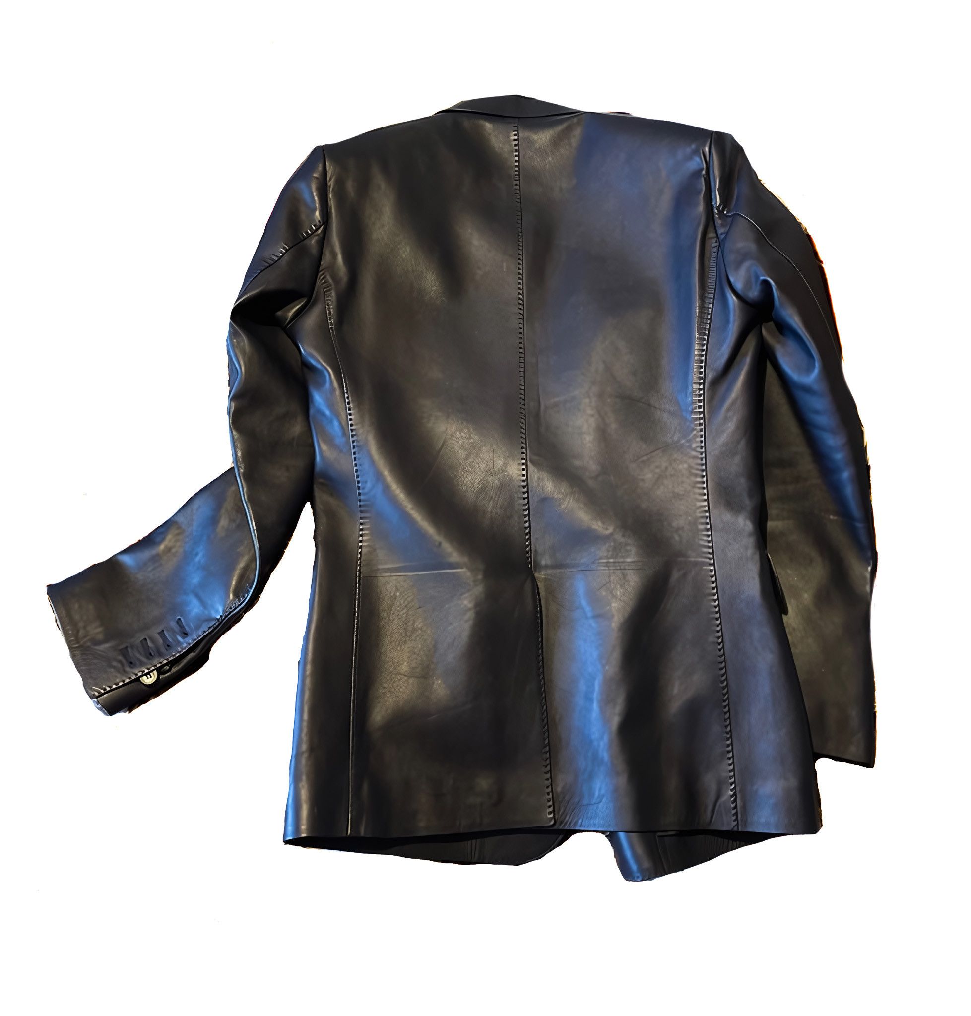 Berluti F/W 2018 LEATHER BLAZER JACKET Size US M / EU 48-50 / 2 - 3 Thumbnail