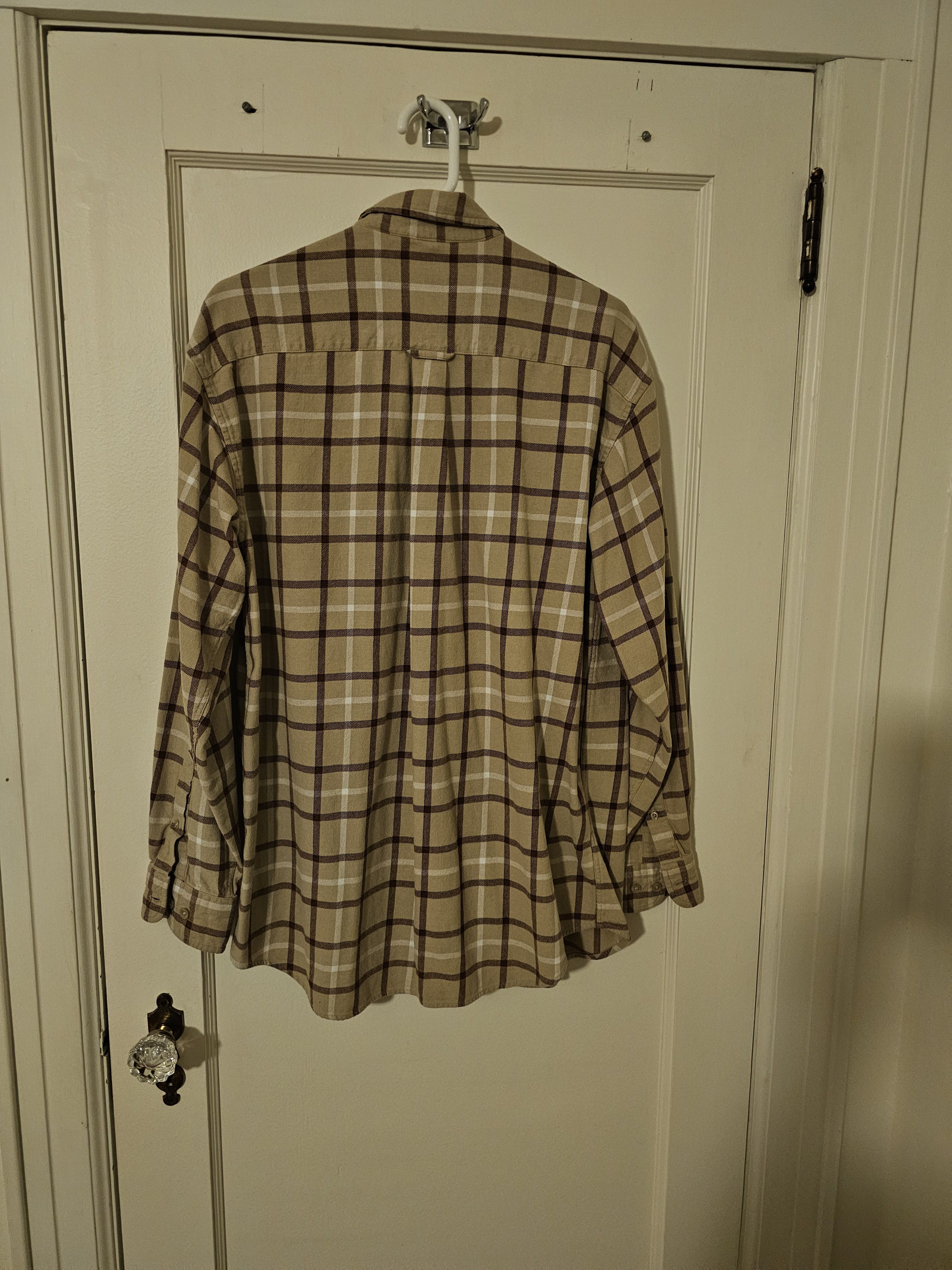 Covington Covington men's medium button down tan and reddish brown Size US M / EU 48-50 / 2 - 2 Thumbnail