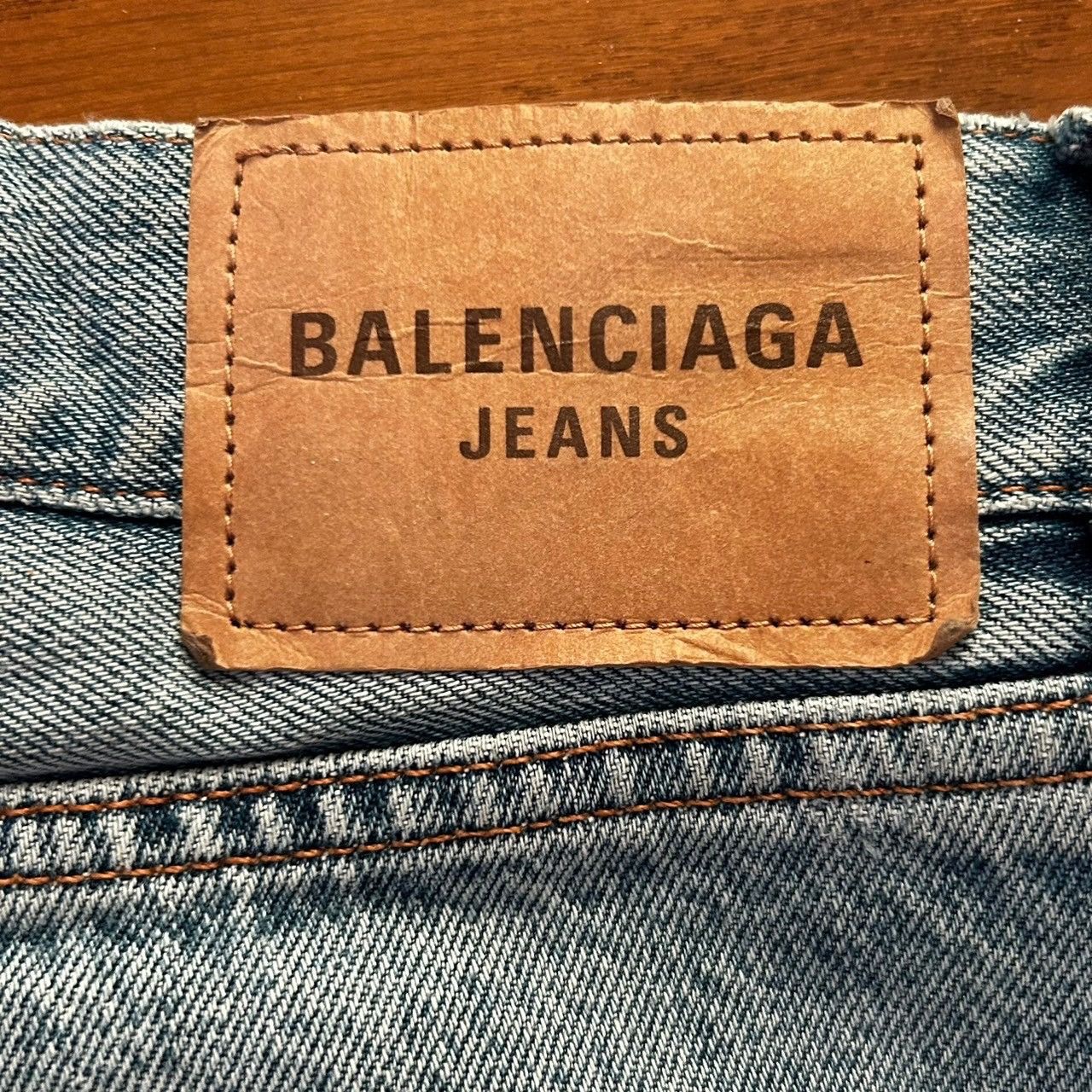 Balenciaga BALENCIAGA Destroyed Boxer Jeans Size US 29 - 6 Thumbnail