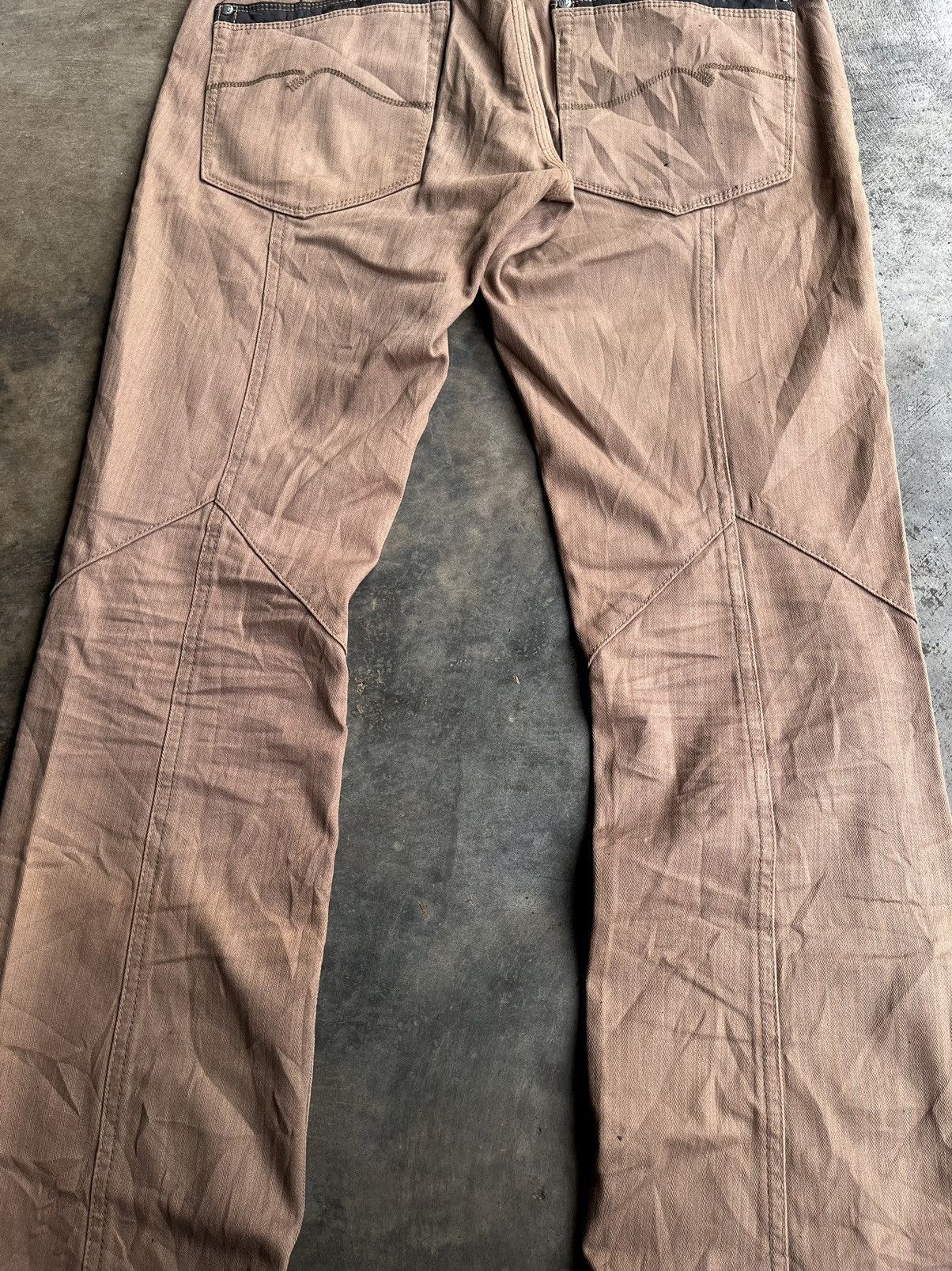 14th Addiction NCFM Nicole Club For Men Japanese Flare BootCut Cowboy Pants Size US 30 / EU 46 - 8 Thumbnail