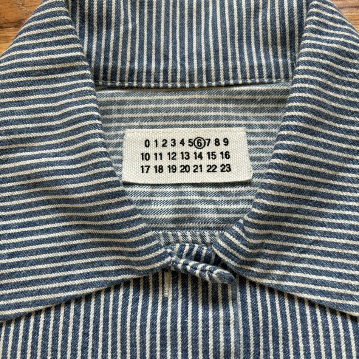 Maison Margiela SS2000 Striped Concealed Pocket Jacket Size M / US 6-8 / IT 42-44 - 7 Thumbnail
