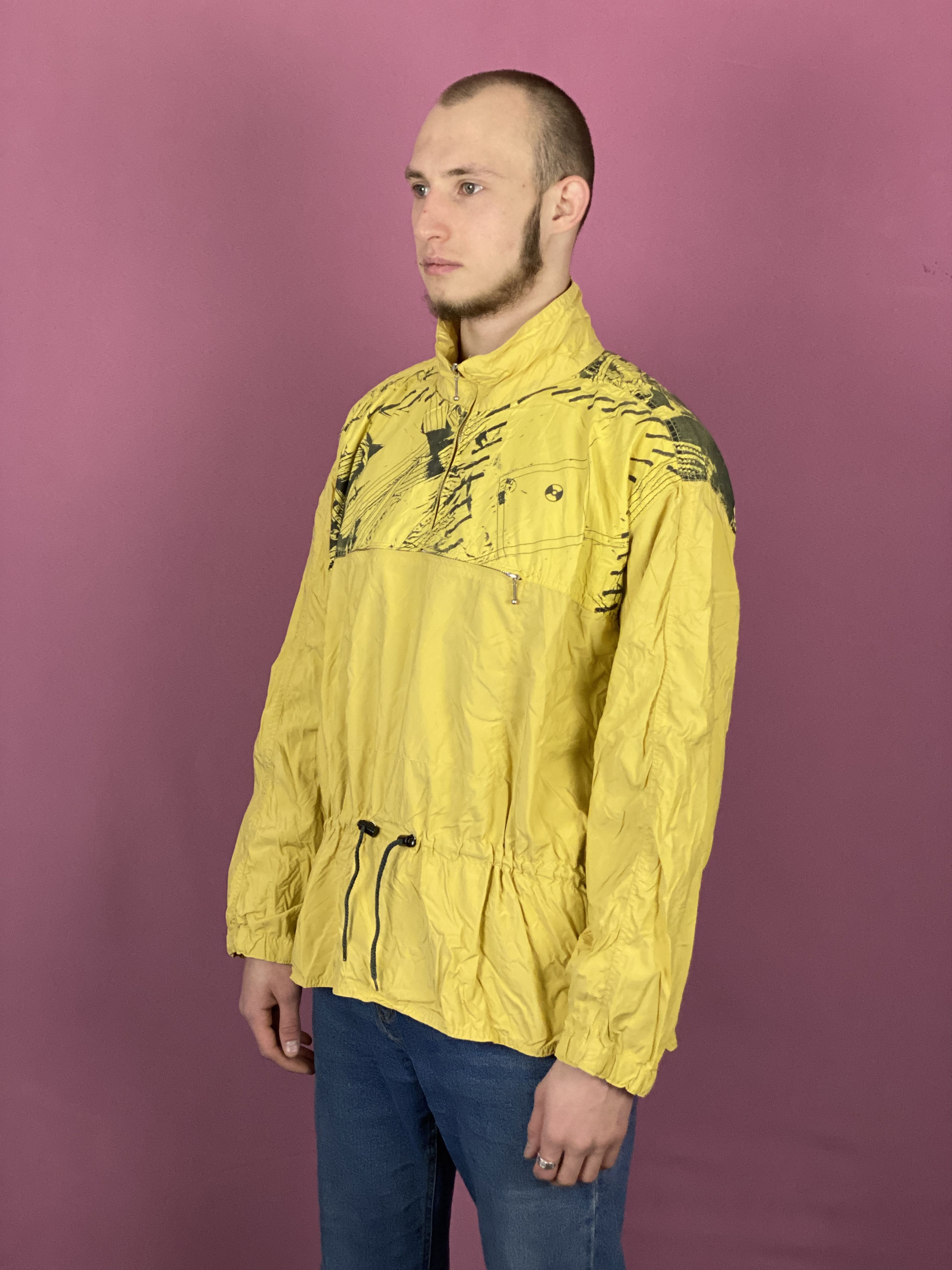 Vintage 90s Vintage Men's Windbreaker Jacket - Size L Size US L / EU 52-54 / 3 - 2 Thumbnail