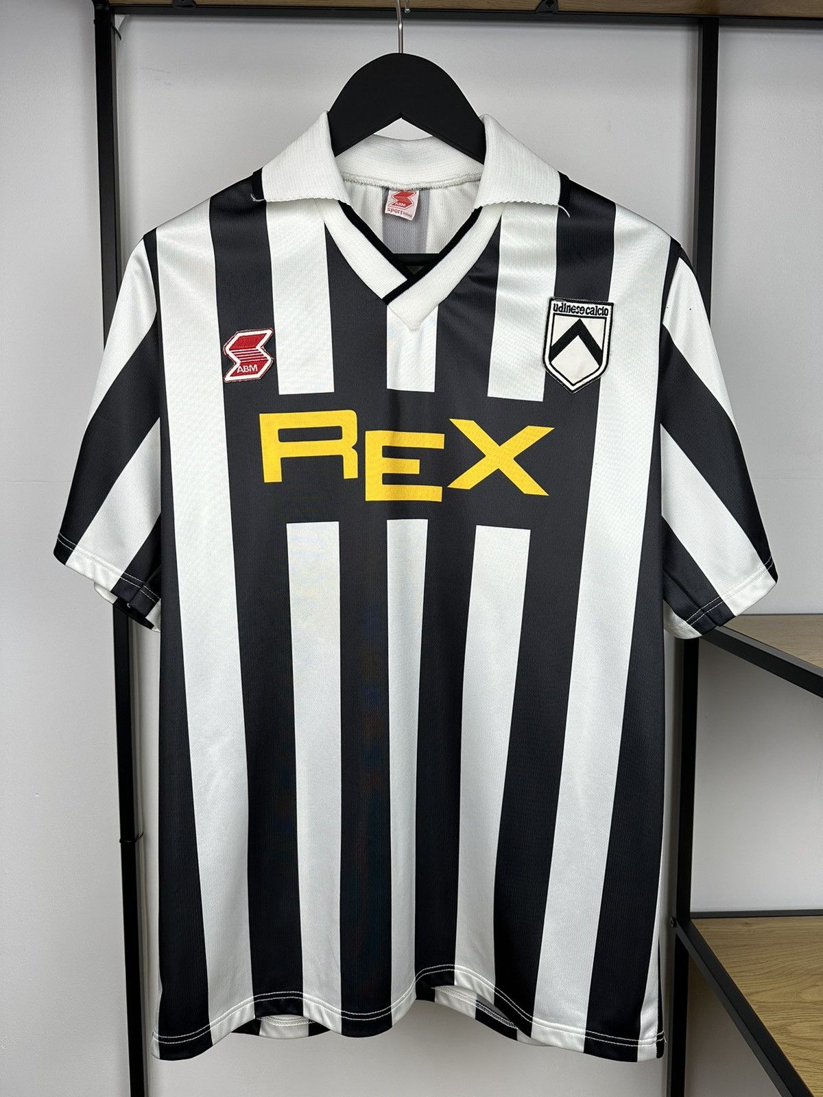 Vintage Rare 80s Udinese ABM Soccer Jersey 1988-90 Maglia Vintage L Size US L / EU 52-54 / 3 - 1 Thumbnail