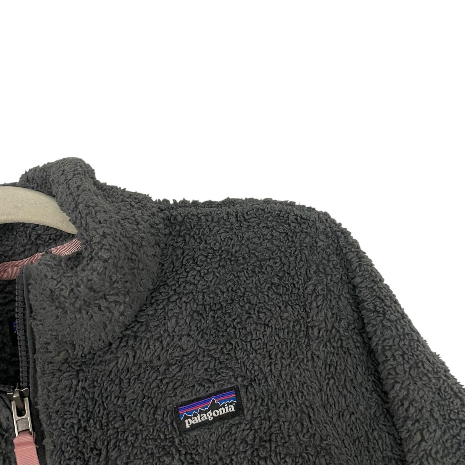 Patagonia Patagonia Juniors Grey Teddy Sherpa Quarter Zip Sweatshirt Size S / US 4 / IT 40 - 2 Thumbnail
