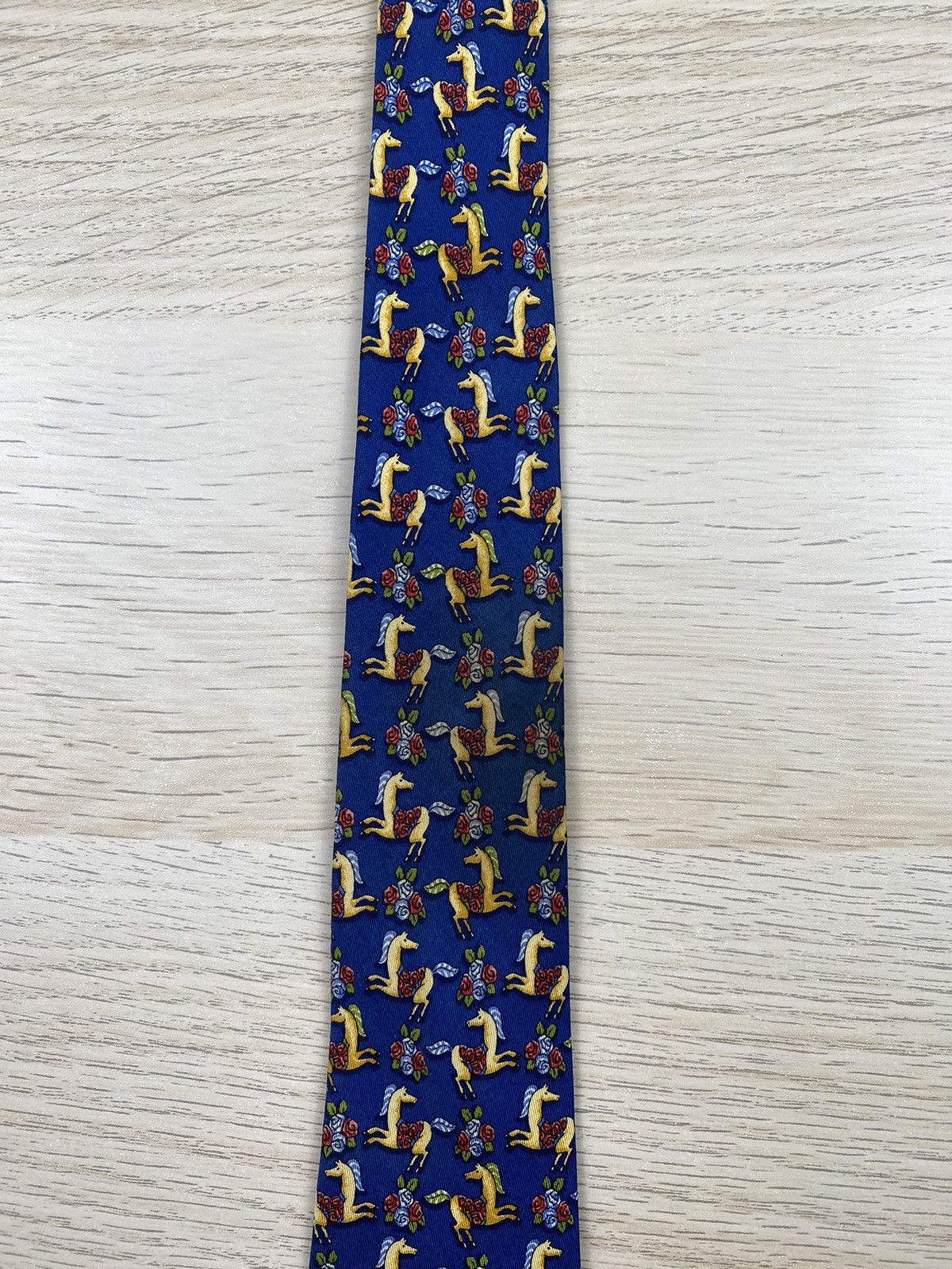 Salvatore Ferragamo Salvatore Ferragamo Silk Tie T83 Size ONE SIZE - 7 Thumbnail
