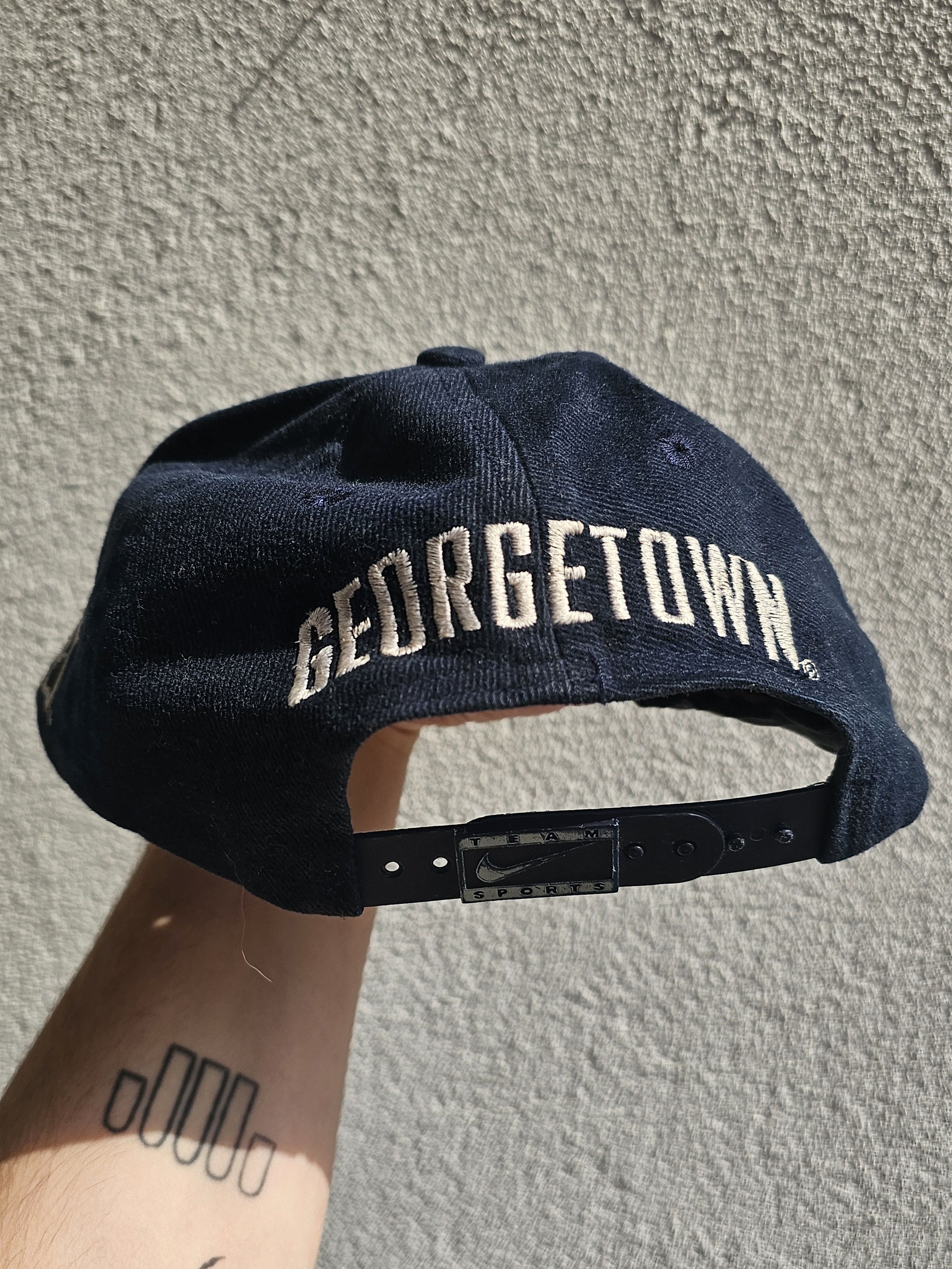 Nike Nike Georgetown Hoyas Big Logo Hat Size ONE SIZE - 5 Thumbnail
