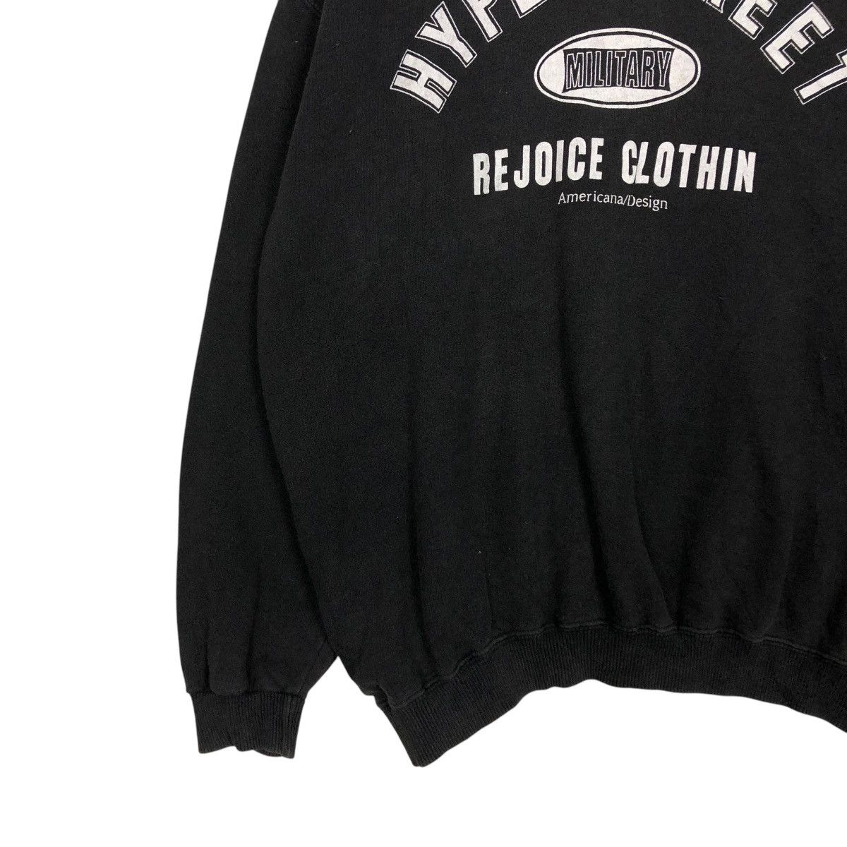 Japanese Brand 🔥VINTAGE SWEATSHIRT HYPER STREET MILITARY BIG LOGO Size US L / EU 52-54 / 3 - 6 Thumbnail