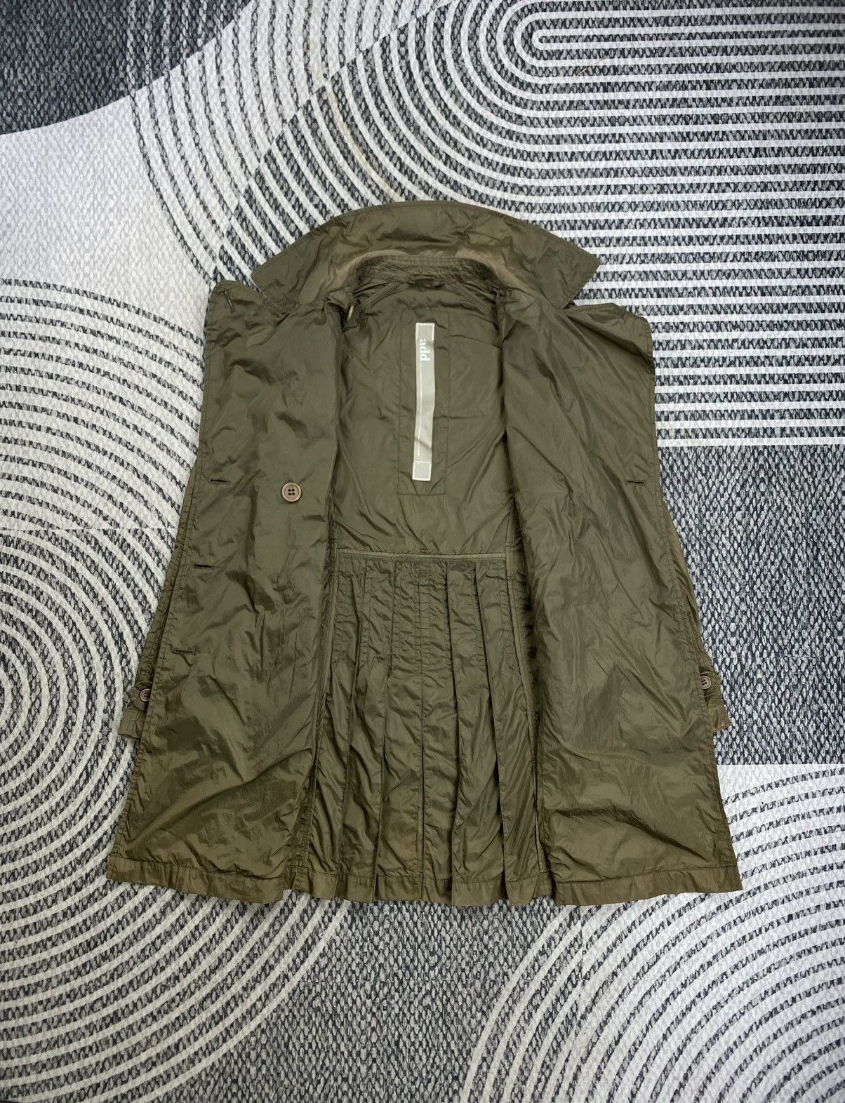 Add Vintage Add Army Green Lightweight Trench Coat Jacket Size US S / EU 44-46 / 1 - 7 Thumbnail