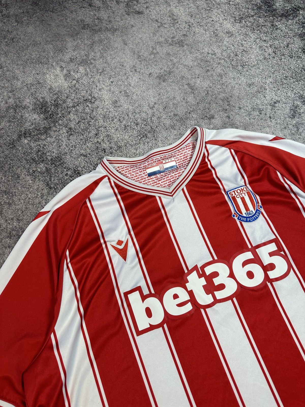 Macron Macron Stoke City soccer jersey rare Streetwear USA 4XL Size US XXL / EU 58 / 5 - 2 Thumbnail