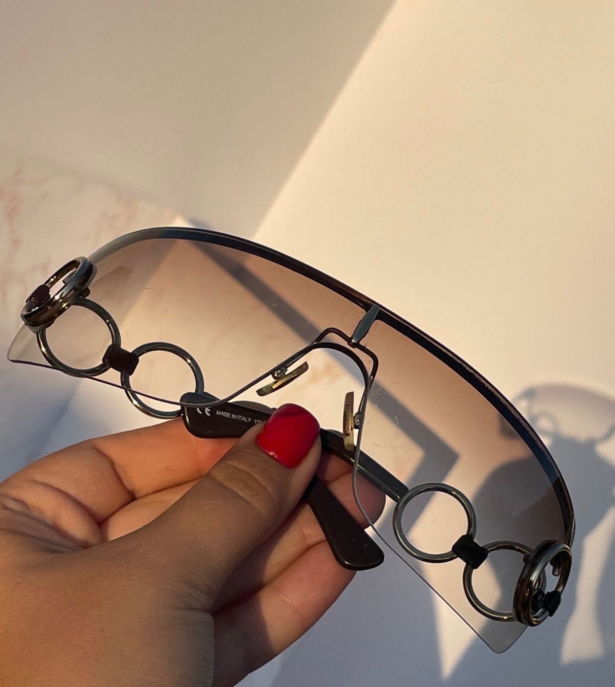 Yves Saint Laurent Yves Saint Laurent vintage sunglasses YSL 6114S Size ONE SIZE - 5 Thumbnail