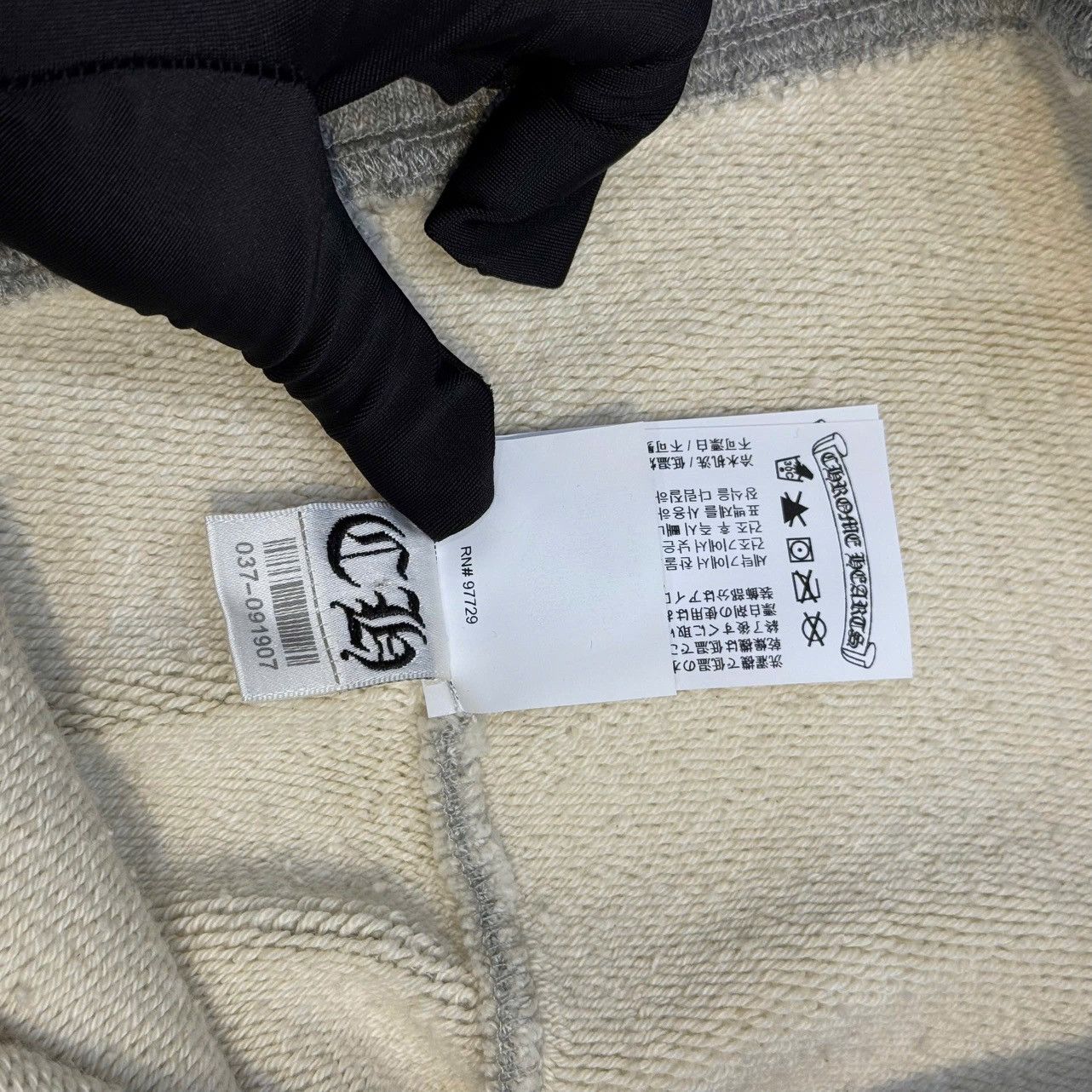 Chrome Hearts Chrome Hearts Blind Spot Black Tripple Cross Sweater Gray Size US L / EU 52-54 / 3 - 8 Thumbnail