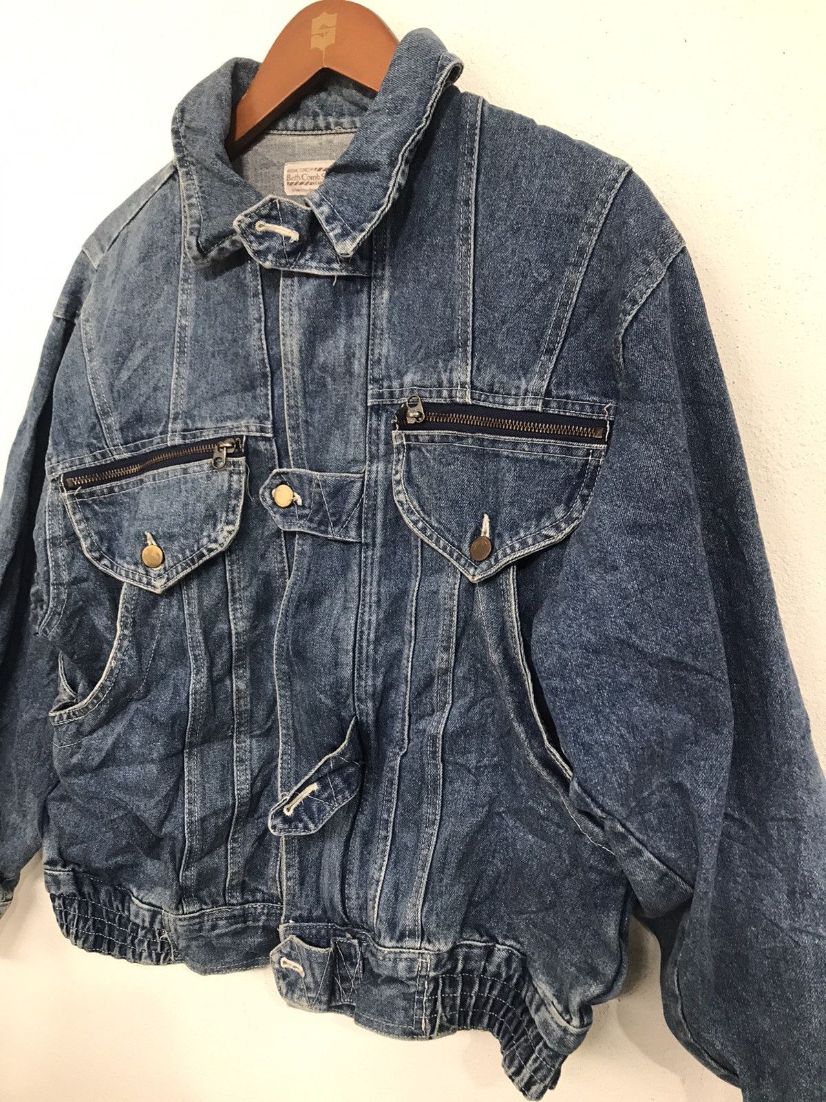 Japanese Brand × Vintage Vintage Beth Comb Studio Denime jacket Size US M / EU 48-50 / 2 - 2 Thumbnail