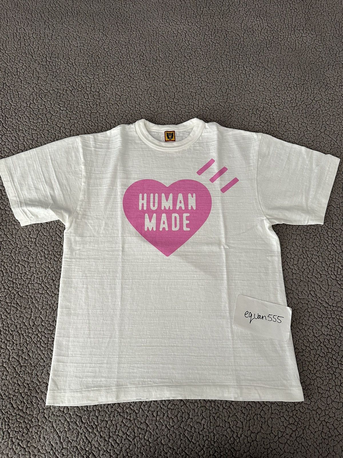 Human Made Human Made Harajuku Pink Heart Tee T Shirt | Grailed
