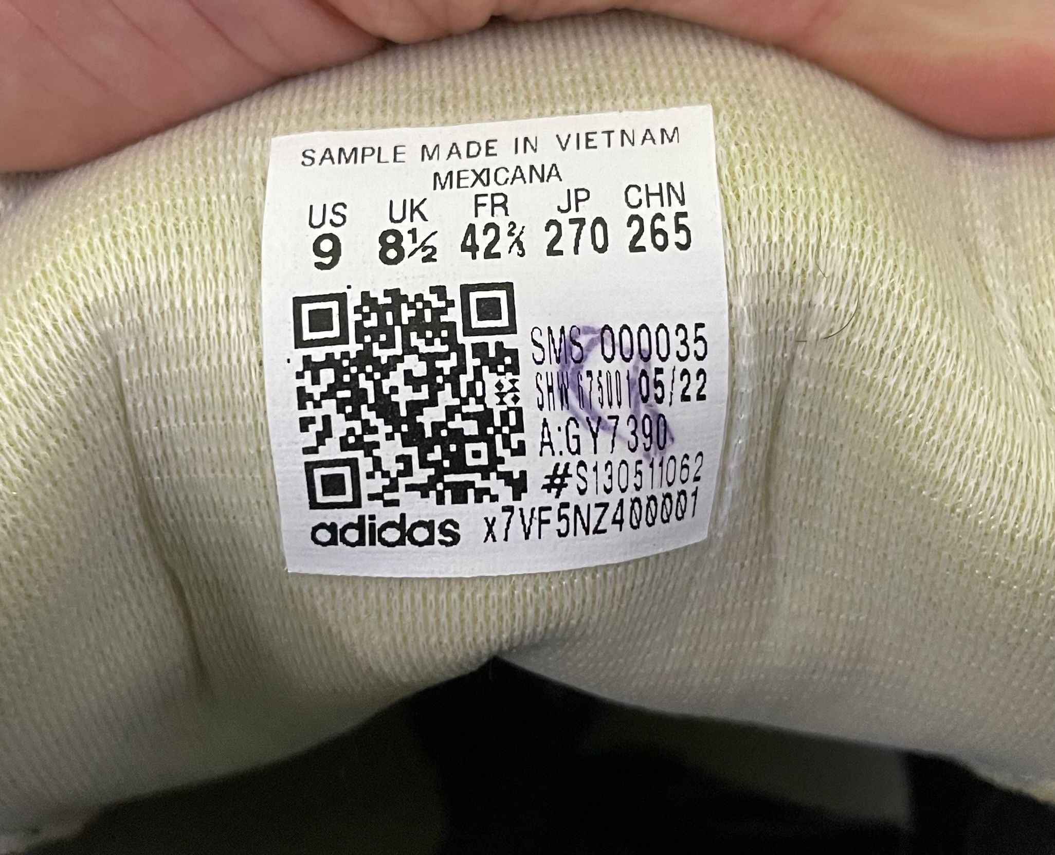 Adidas Adidas Mexicana SAMPLE “Shark Insole” Unreleased ColorwayUS9 Size US 9 / EU 42 - 4 Thumbnail