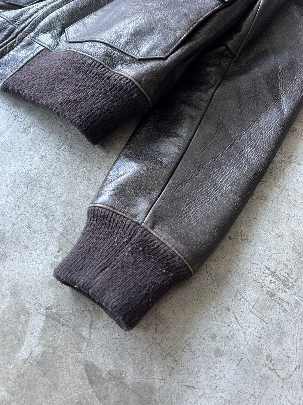 Buco Buco - The Real Mccoy’s Horsehide Leather A-2 Flight Jacket Size US S / EU 44-46 / 1 - 9 Thumbnail