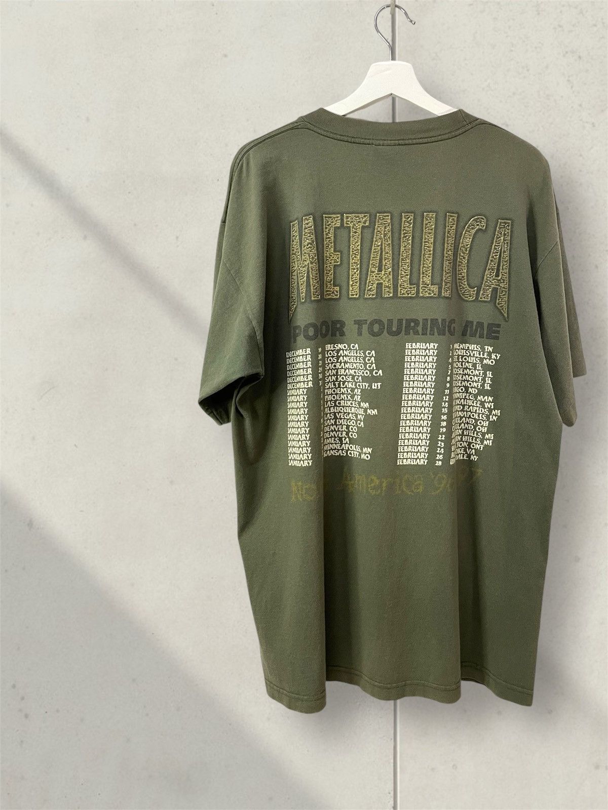 Metallica Metallica 1997 Pour Touring Me Size US XL / EU 56 / 4 - 2 Thumbnail