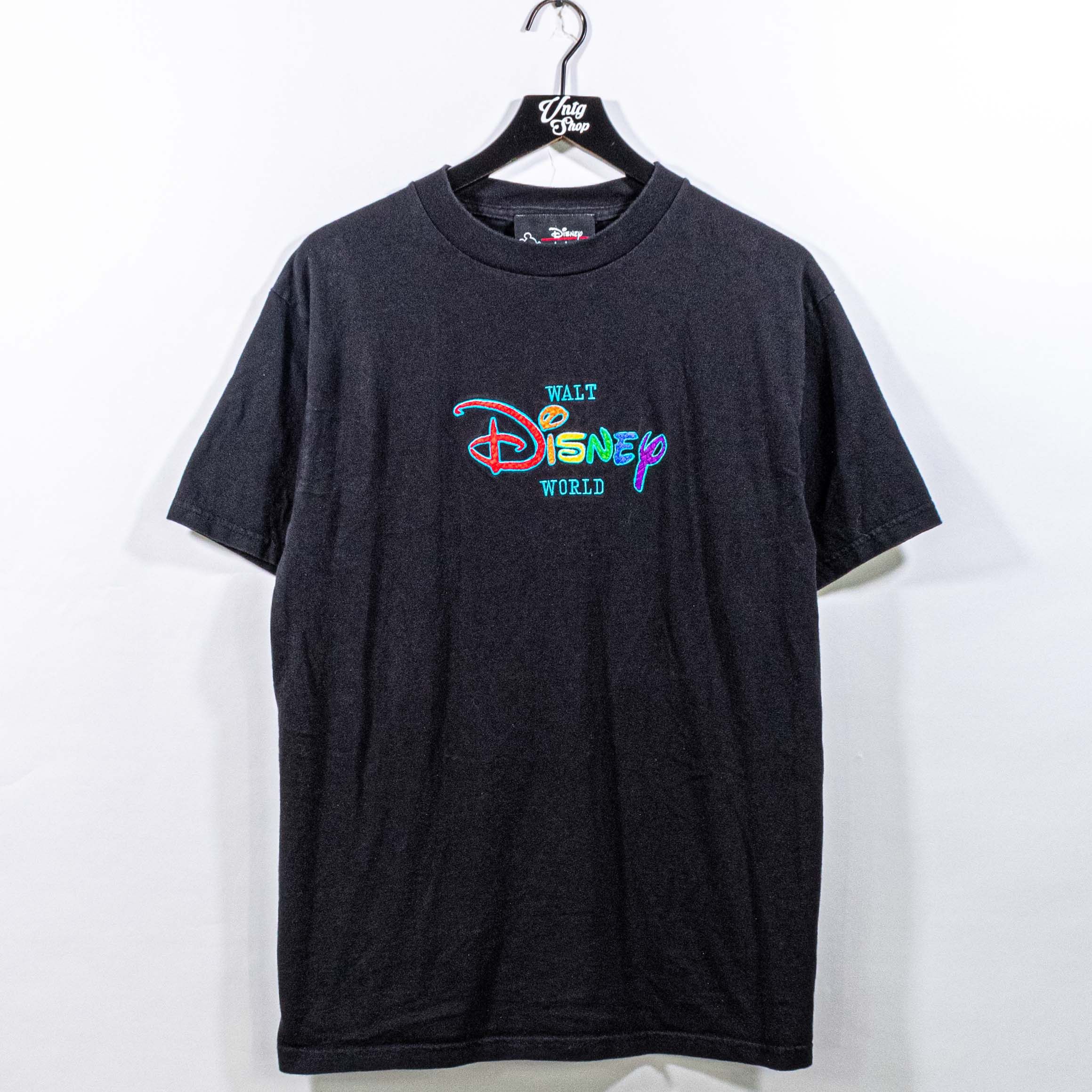 Disney Walt Disney World Multicolor Embroidered T-Shirt VTG Theme Size US M / EU 48-50 / 2 - 1 Thumbnail