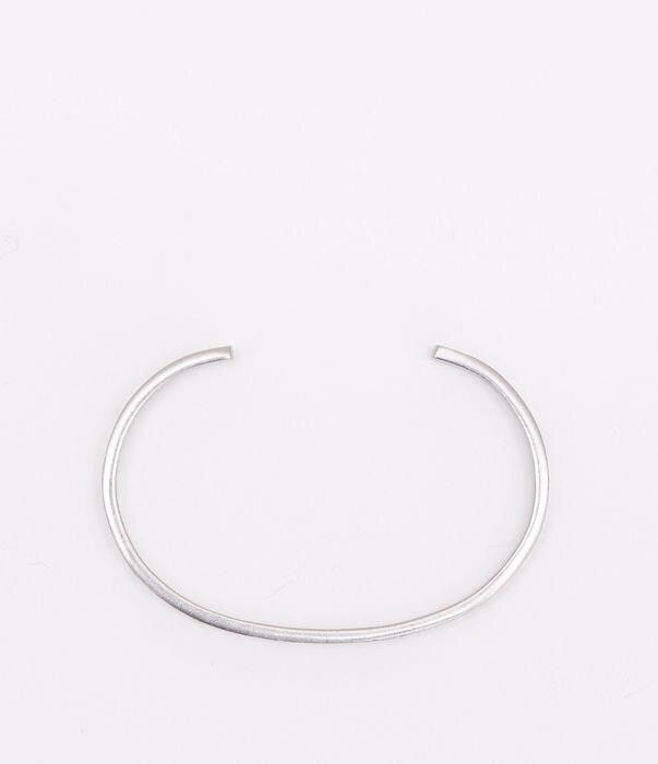 Maison Margiela o1bcso1str0526 Size: OS / Number Reference Cuff in Silver Size ONE SIZE - 1 Thumbnail