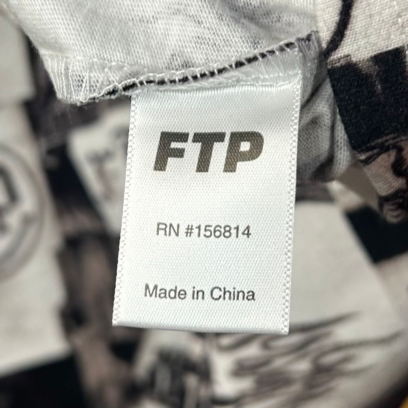 Fuck The Population FTP Tattoo Tee Size XL Size US XL / EU 56 / 4 - 4 Thumbnail