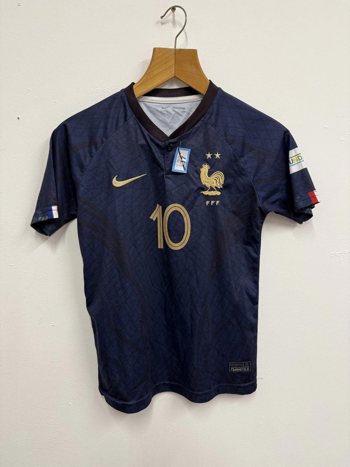 Nike Nike France Football Mbappe #10 Jersey Size US S / EU 44-46 / 1 - 1 Thumbnail