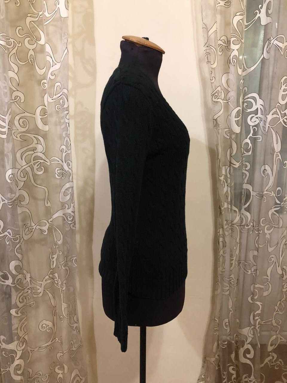 Polo Ralph Lauren Ralph Lauren Sport cable-knit V-neck sweater embroidered Size L / US 10 / IT 46 - 9 Thumbnail