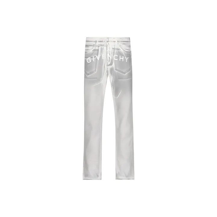 Givenchy Givenchy SS23 Logo Print Straight Jeans Size US 30 / EU 46 - 1 Thumbnail
