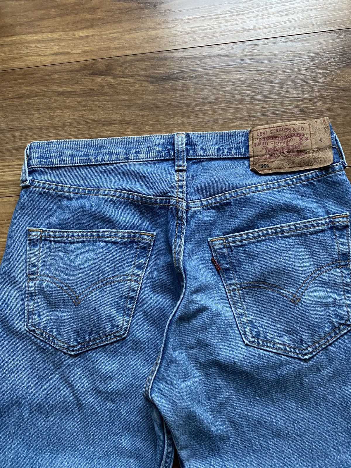 Levi's Levi’s 501 Vintage Denim Pants Made In USA,Loose,Baggy Fit Size US 32 / EU 48 - 2 Thumbnail