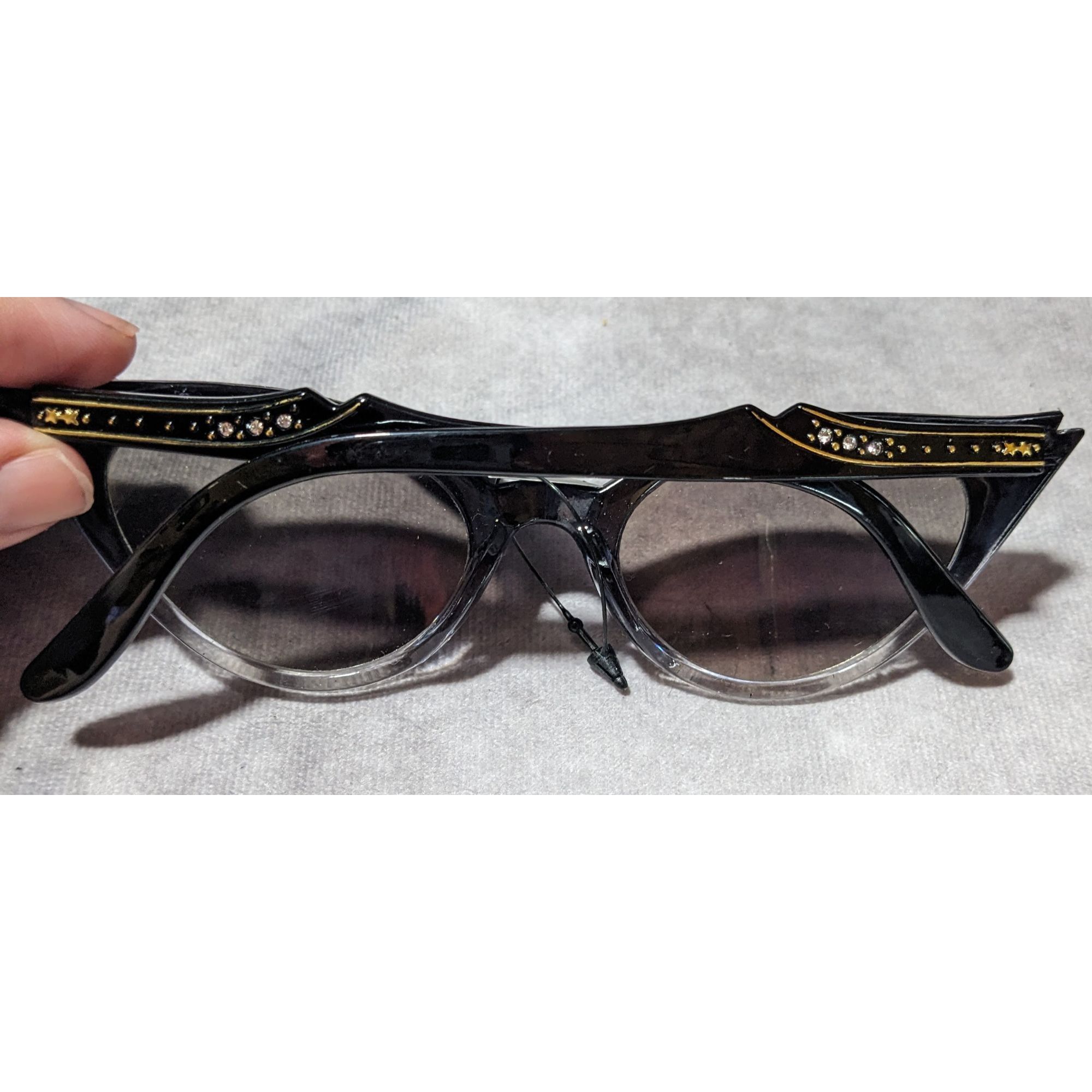 Other ZeroUV Retro Glam Goth Cateye Sunglasses Size ONE SIZE - 8 Thumbnail