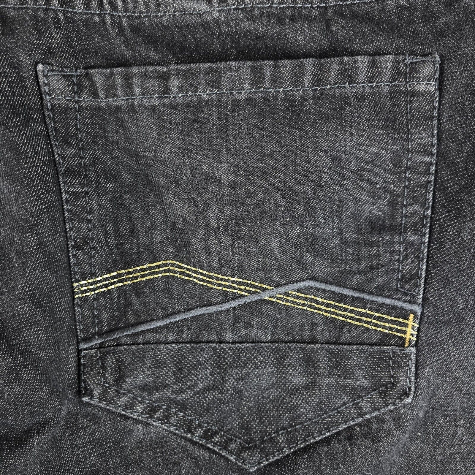 Sean John Vtg Y2K Sean John Jeans Men's 38x31 Black Faded Relaxed Size US 38 / EU 54 - 4 Thumbnail