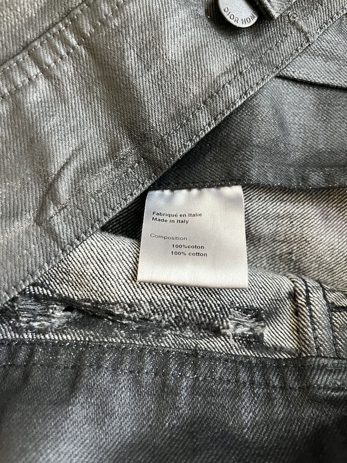 Dior Dior ss04 strip jacket Size US S / EU 44-46 / 1 - 7 Thumbnail