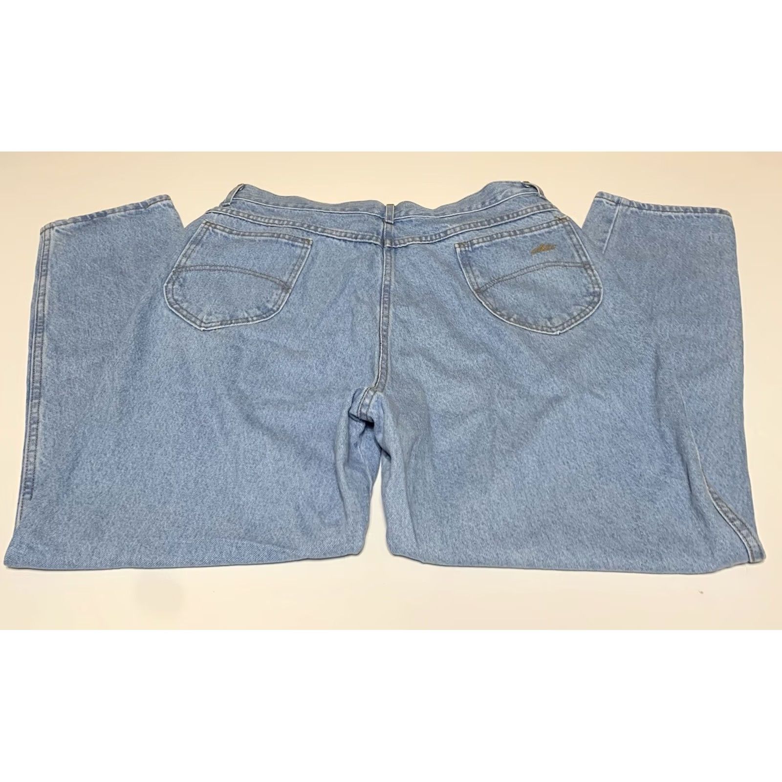 Vintage VINTAGE Chic Denim Mom Jeans 34x30 High Waisted Tapper Leg 80s 90s USA Womens Jeans Size 20 Plus Blue Size 42" / US 20 - 2 Thumbnail