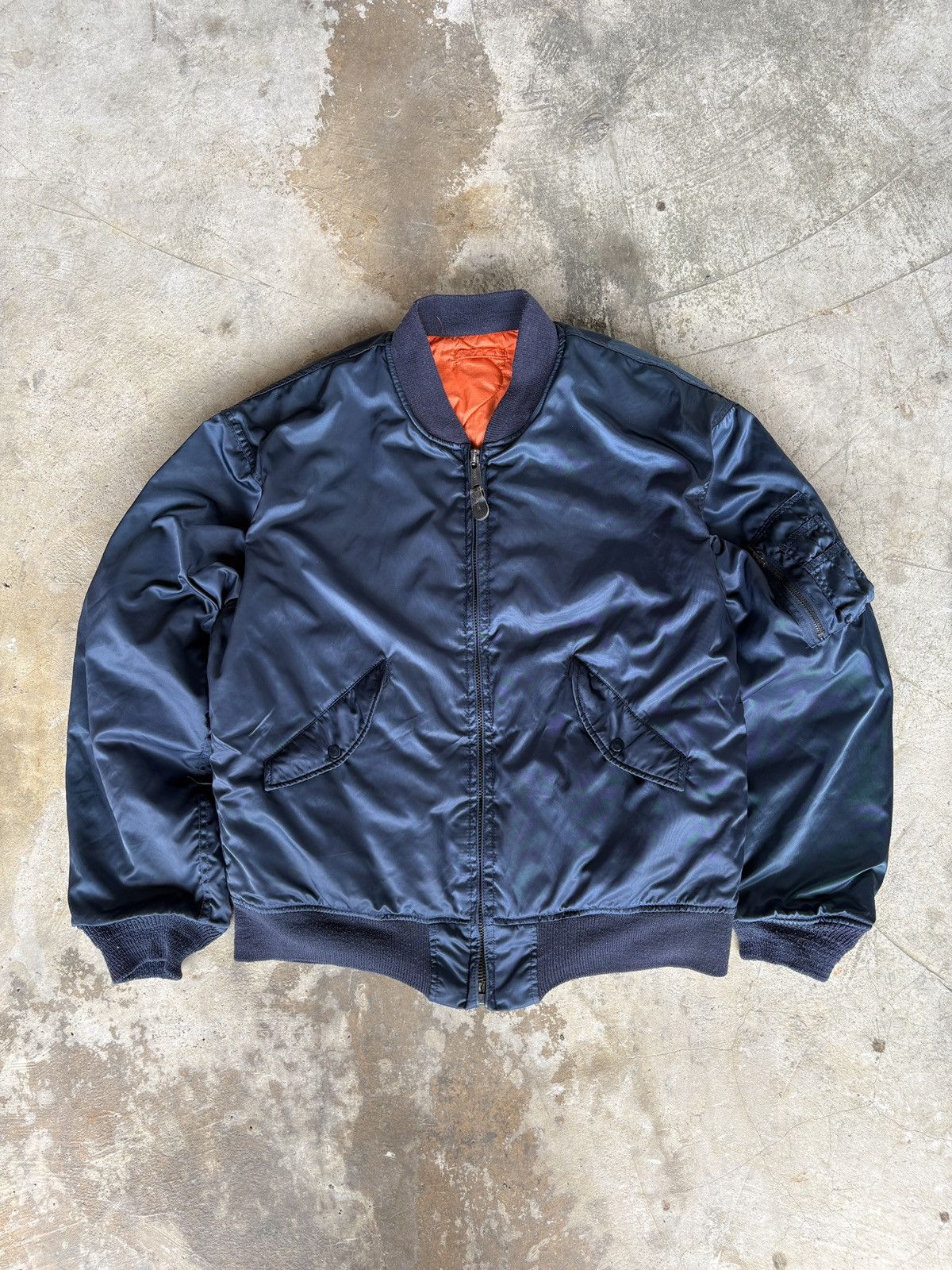 I.N.C × Vintage Vintage Houston Inc Intermediate Bomber Jacket Military Size US XL / EU 56 / 4 - 1 Thumbnail