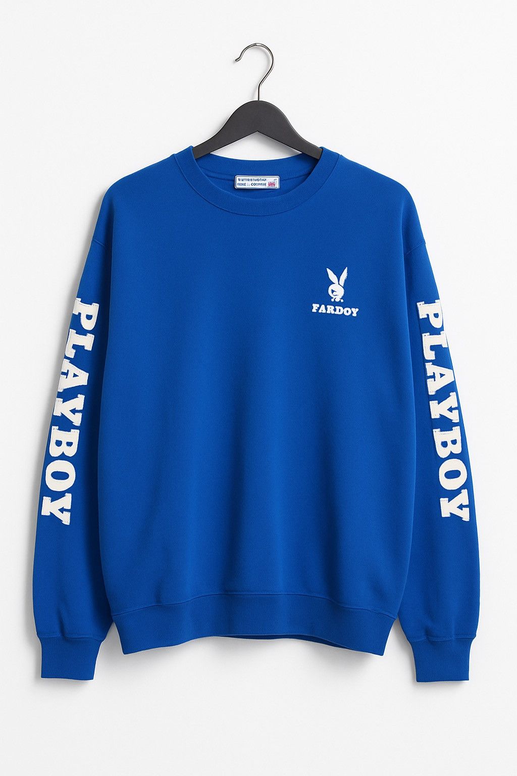 Playboy Vintage Playboy Blue Crewneck Sweatshirt XL Retro 90s Style Size US XL / EU 56 / 4 - 2 Thumbnail