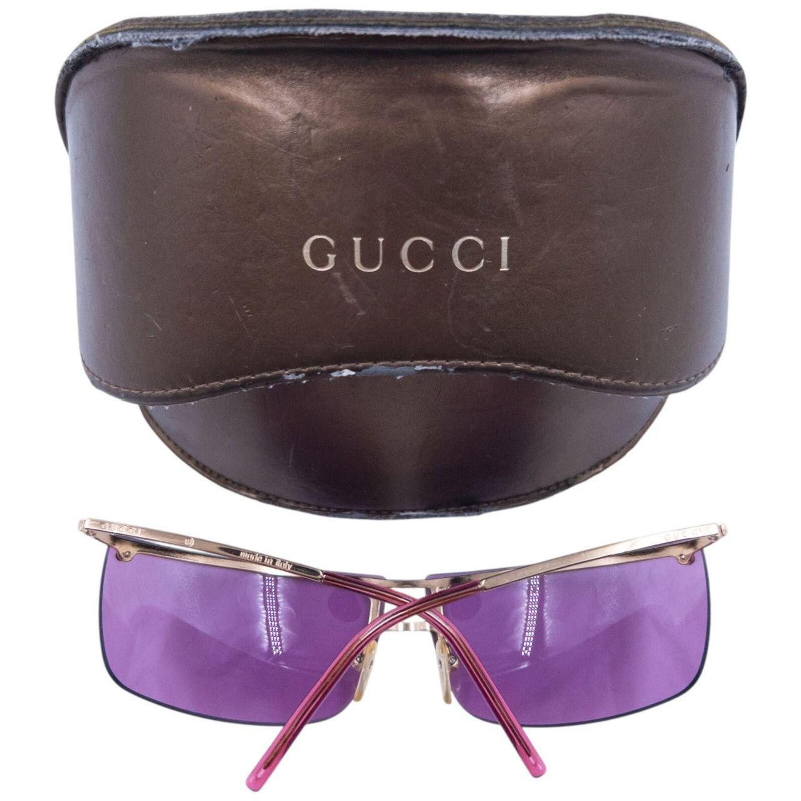 Gucci Vintage 90s Gucci By Tom Ford Rimless Sunglasses Size ONE SIZE - 8 Thumbnail