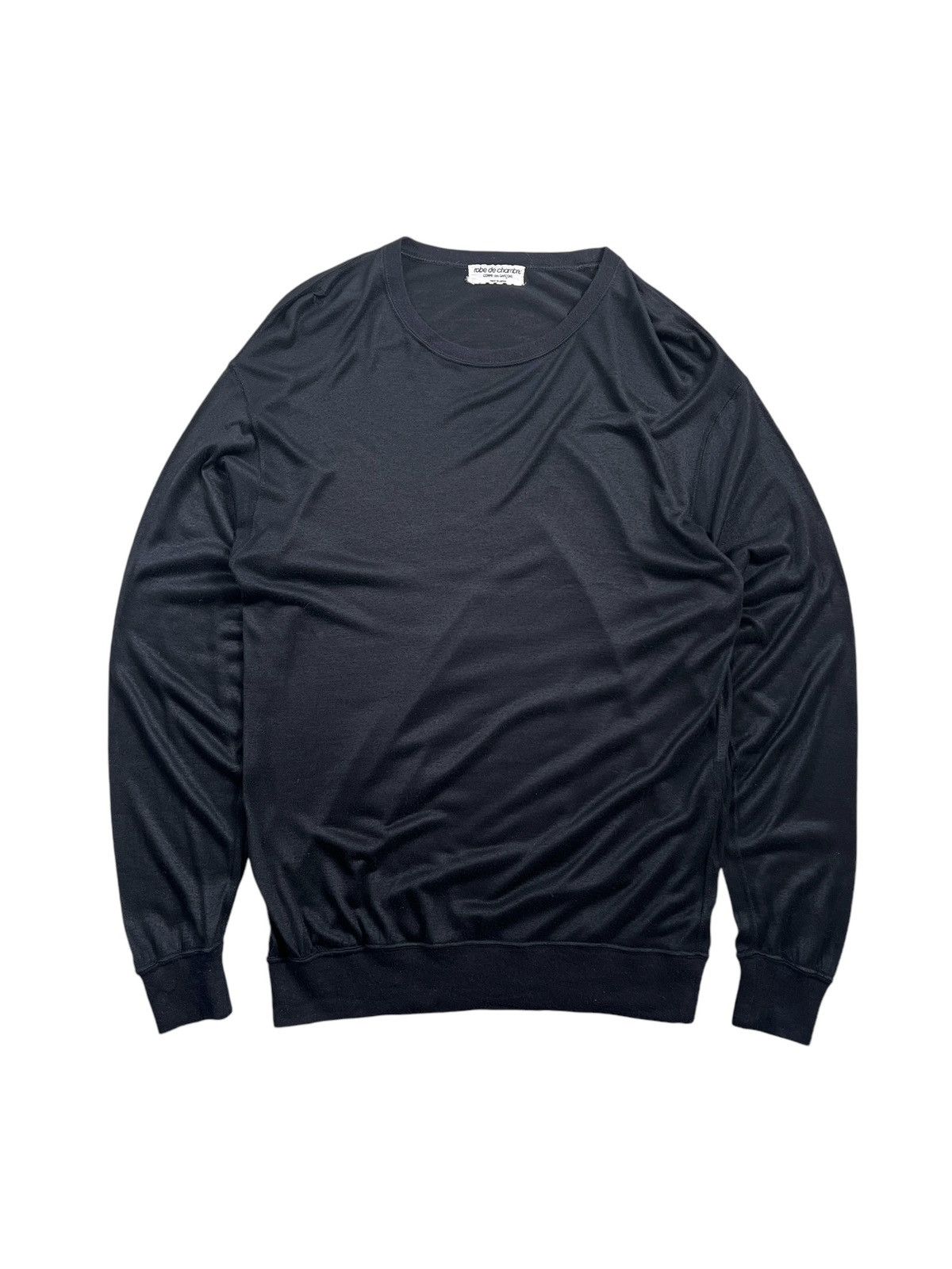 Comme des Garcons 1980 Comme des Garçons Robe de Chambre Rayon Sweater Size US M / EU 48-50 / 2 - 1 Thumbnail