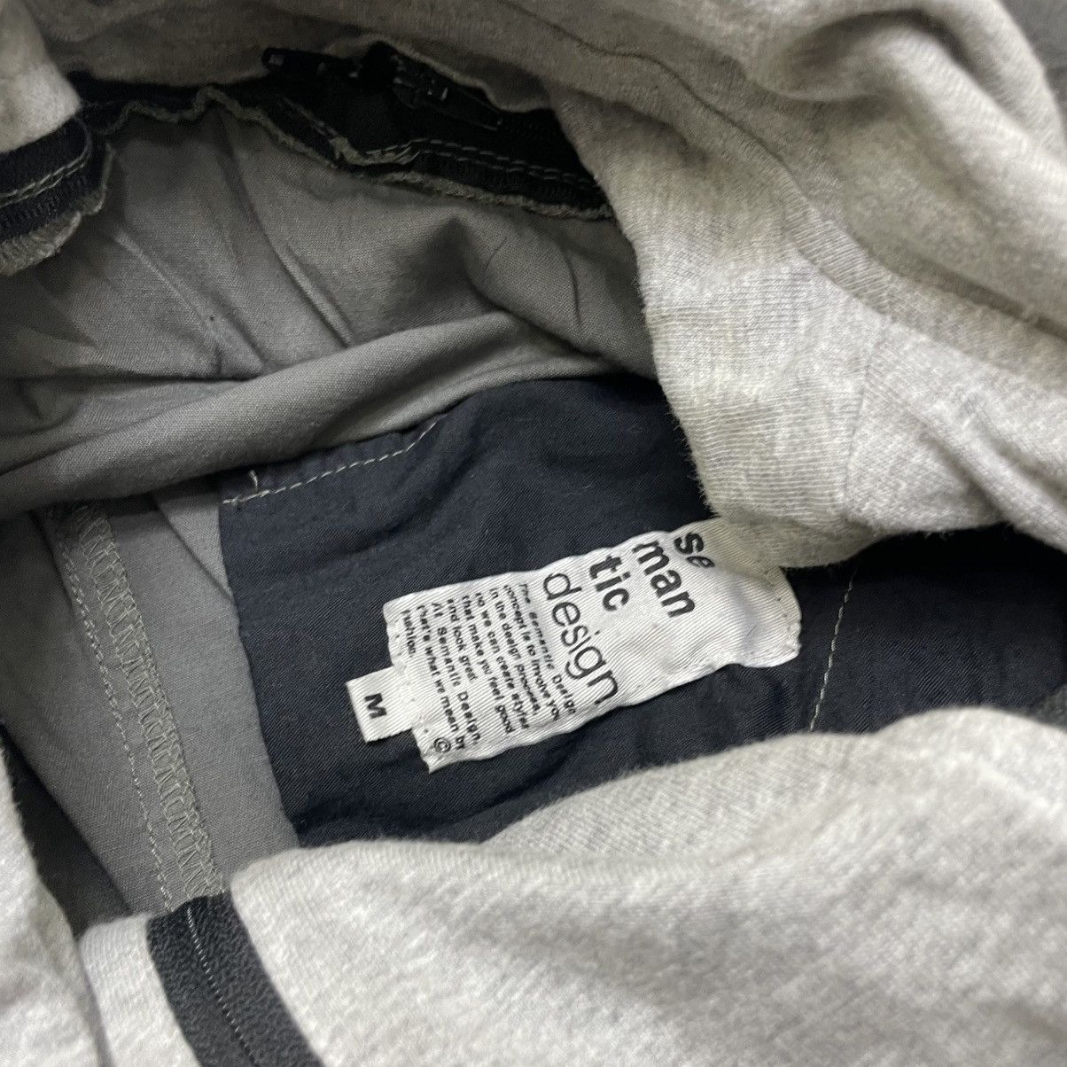 semanticdesign Japanese Brand Semantics Design Detachable Hoodie Size US M / EU 48-50 / 2 - 10 Thumbnail