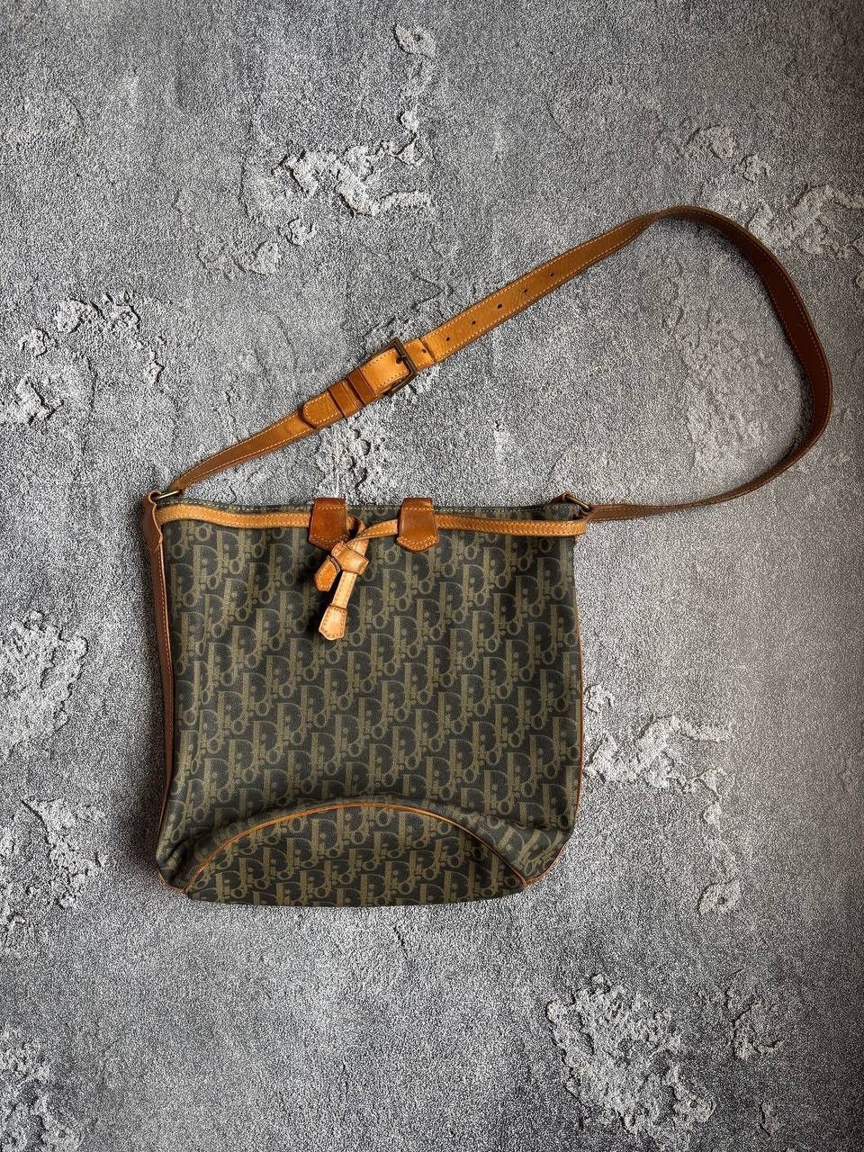 Dior CHRISTIAN DIOR Brown bucket trotter bag vintage Size ONE SIZE - 1 Thumbnail